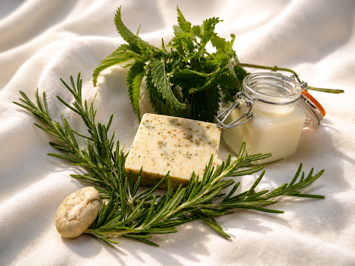 VIKTOR Natural Soap with Rosemary Essential Oil